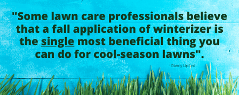 fall winterizer fertilizer